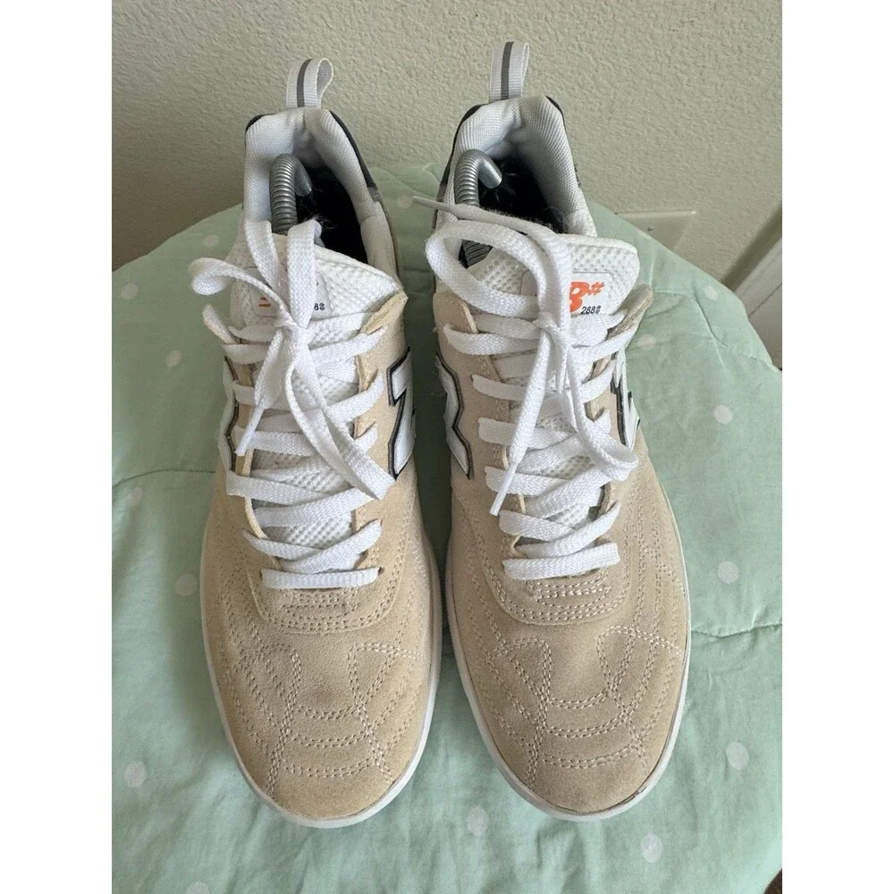 New Balance Numeric Men's Beige Suede Skate Shoes US 10.5